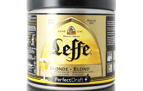 LEFFE Bière blonde 6,6% fût pression 6l pas cher 