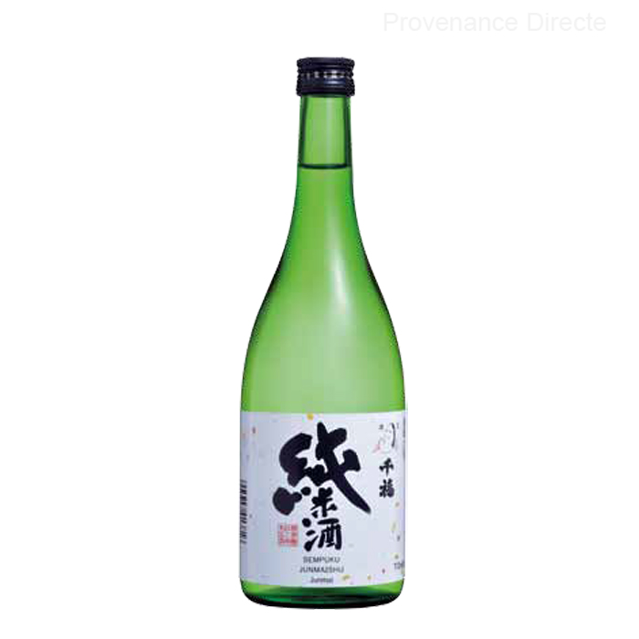 Saké Japon Hiroshima - Sempuku / Junmaishu - 15,5 % - 0,72 Cl