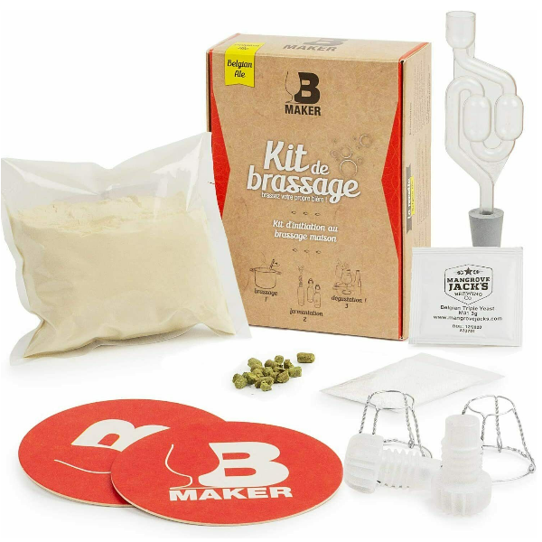 Kit complet de Brassage Artisanal Bière Blonde 5 litres - Mon Kit