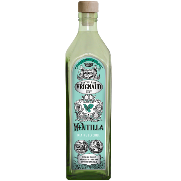 MENTILLA Distillerie Vrignaud - Liqueur de Menthe Glaciale - 70 cl à 24 %
